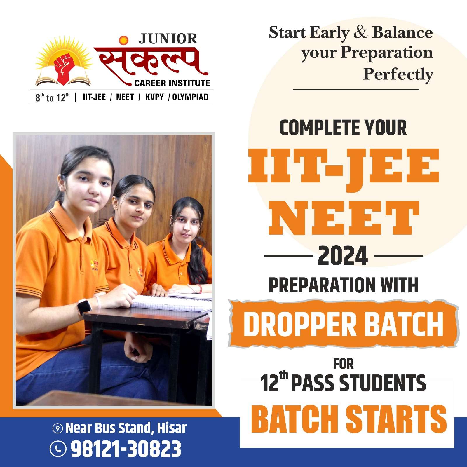  Best NEET Coaching in Hisar: Ours Academy